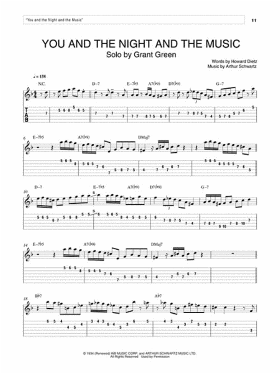 Bebop Guitar Solos Bebop Guitar Solos Electric Guitar scores gallery preview page 5