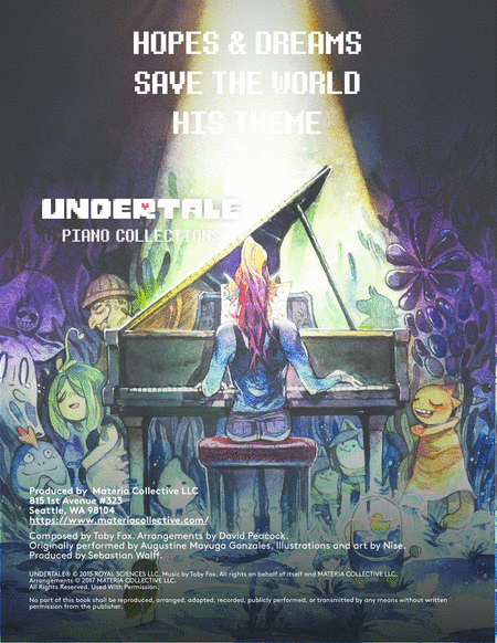 Hopes & Dreams ～ SAVE The World ～ His Theme (Undertale Piano Collections) image number null
