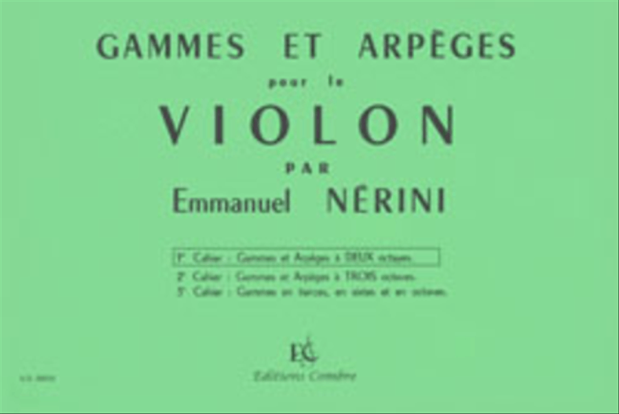 Gammes et arpeges - Volume 1 (a 2 octaves) 2-Octaves scores gallery preview page 1