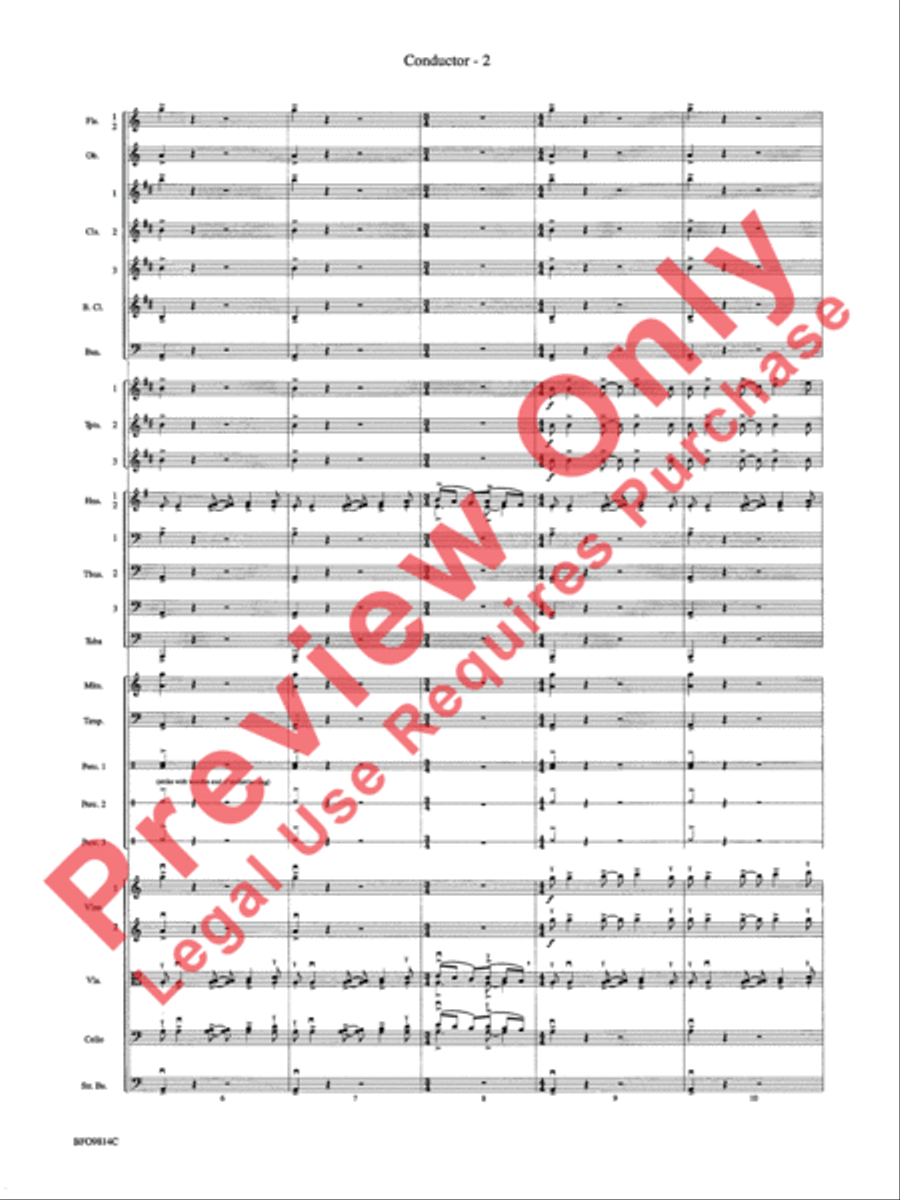 Into the Storm Full Orchestra scores gallery preview page 5
