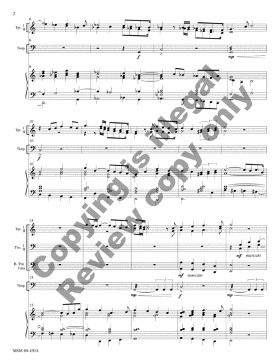 Canticle of Jesus Christ, Our Redeemer (Full Score) Choir scores gallery preview page 20