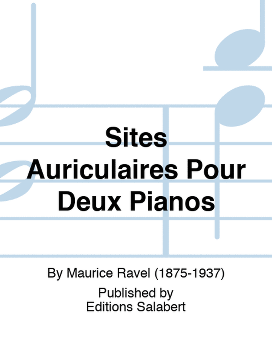 Sites Auriculaires Pour Deux Pianos