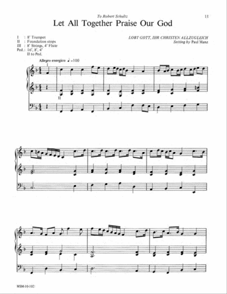 Improvisations for the Christmas Season, Set 3 Organ scores gallery preview page 5