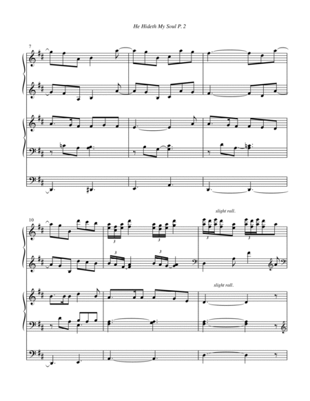He HidethMy Soul--Piano/Organ Duet.pdf image number null