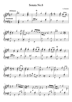 Sonata VIII (A major)