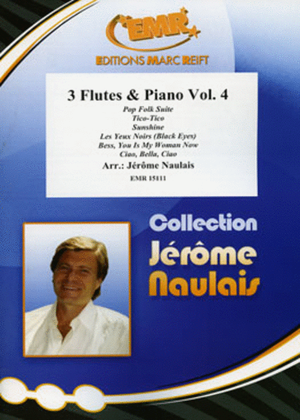 Book cover for 3 Flutes & Piano Vol. 4