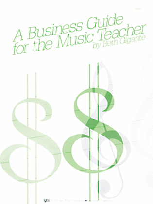 Book cover for A Business Guide For the Music Teacher
