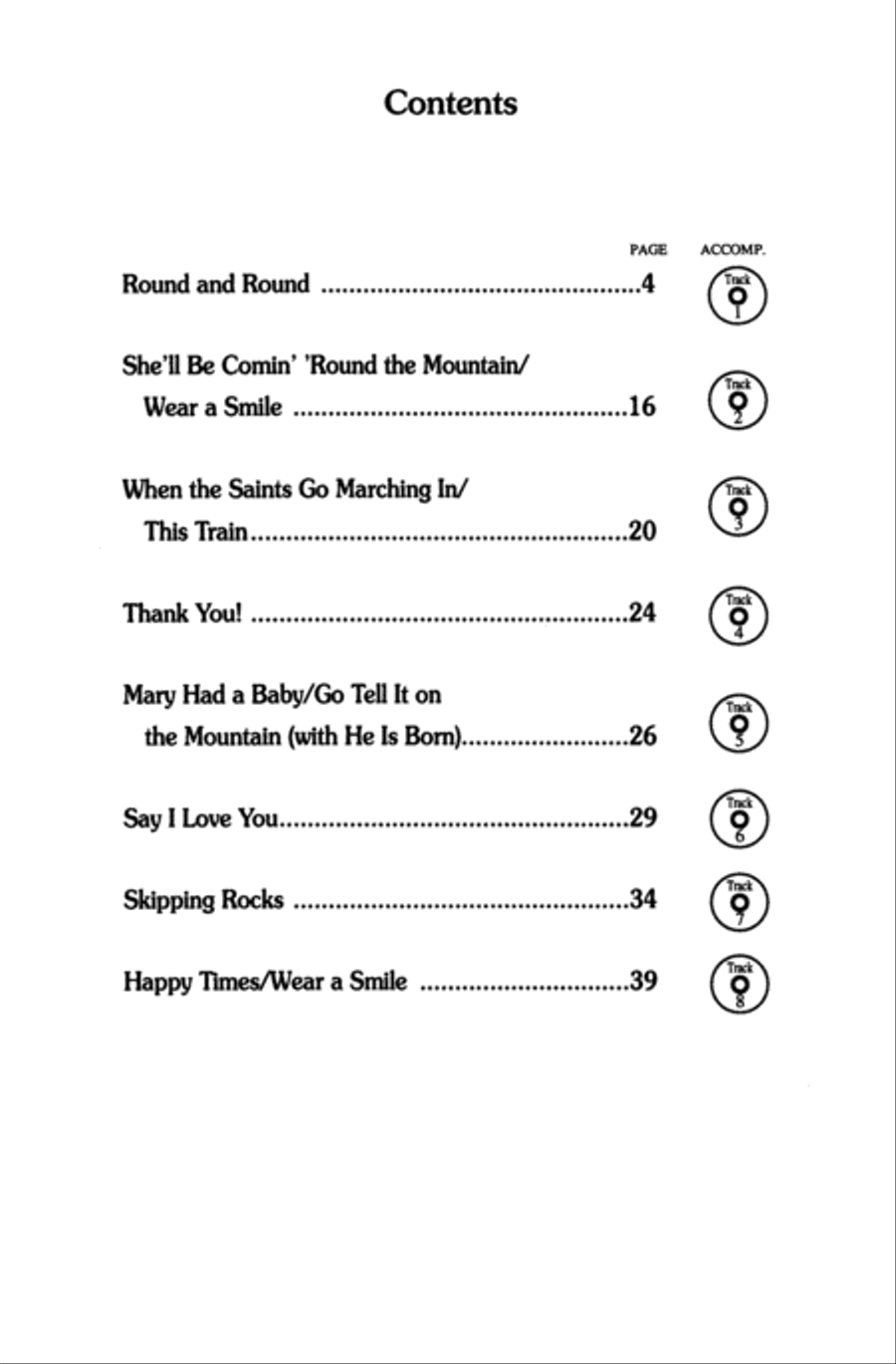 Partner Songs for the Whole Year Long 2-Part scores gallery preview page 2