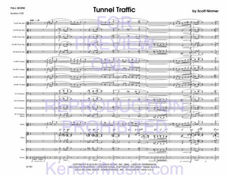 Tunnel Traffic (Full Score)