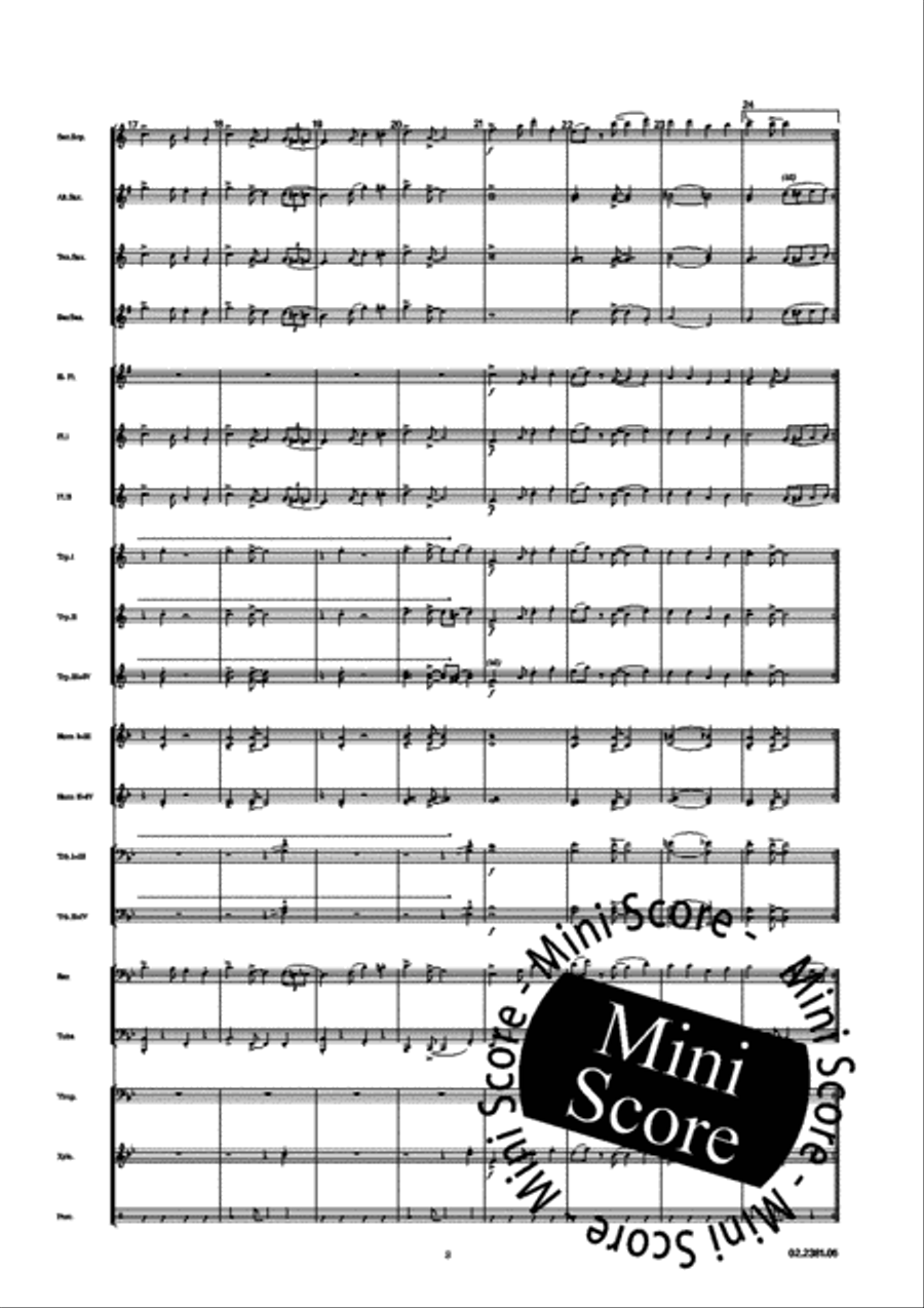 Y Ahora. . .! la Conga! Big Band scores gallery preview page 8