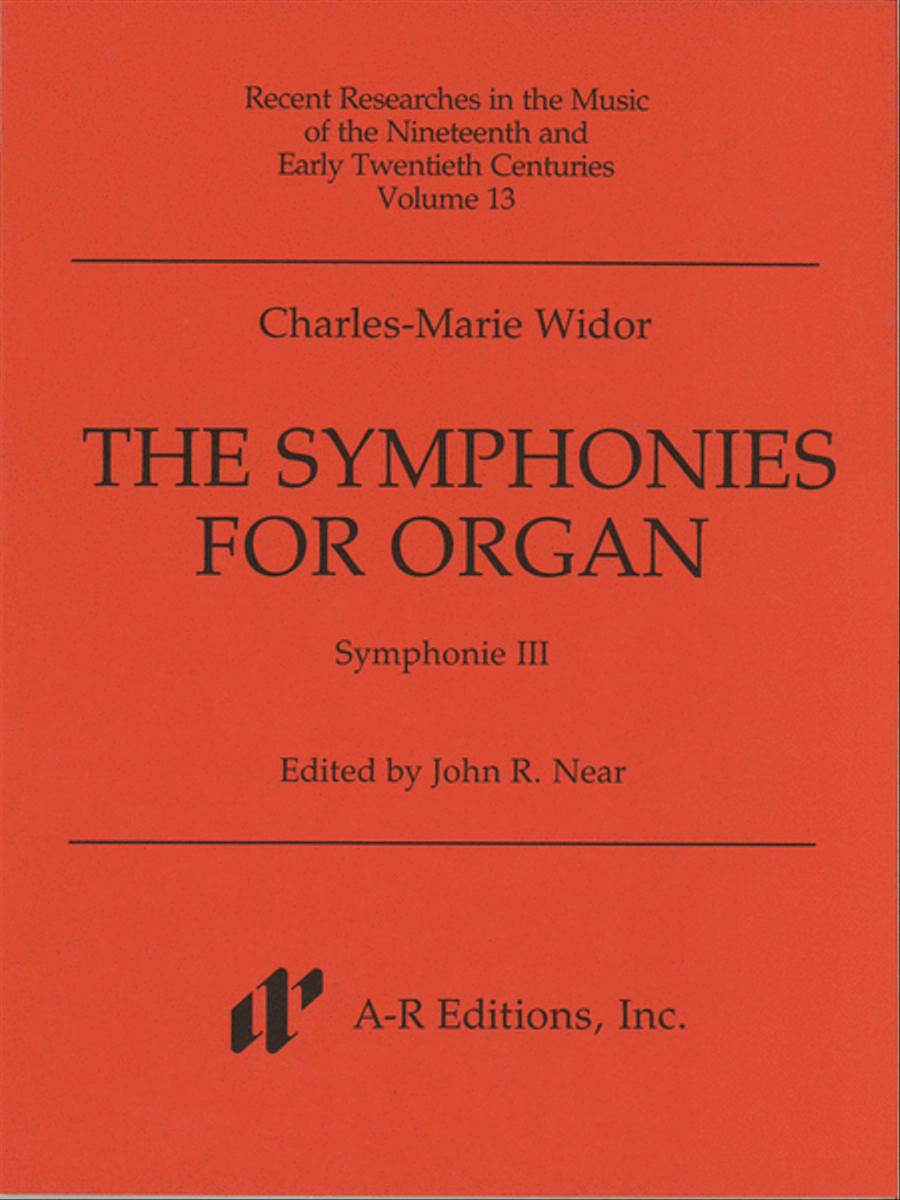 Symphonie III in E Minor Organ scores gallery preview page 1