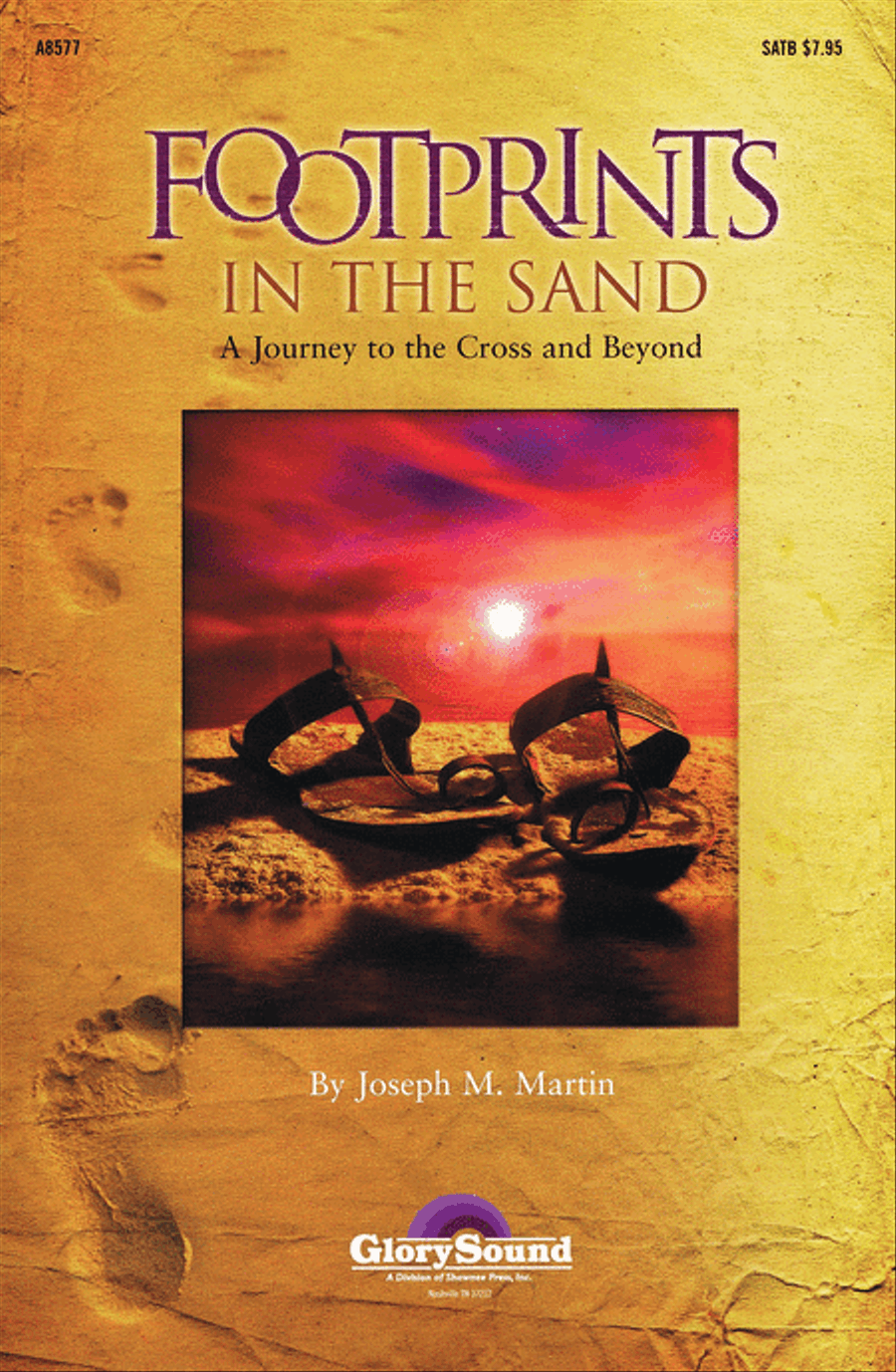 Footprints in the Sand 4-Part scores gallery preview page 1