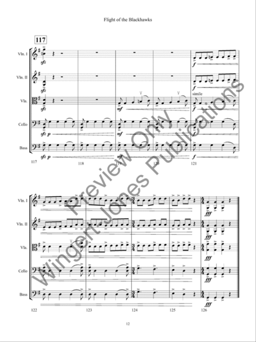 Fields of Gold Days of Sun String Orchestra scores gallery preview page 15