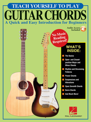 Book cover for Teach Yourself to Play Guitar Chords