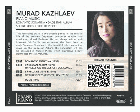 Murad Kajlajev: Piano Music