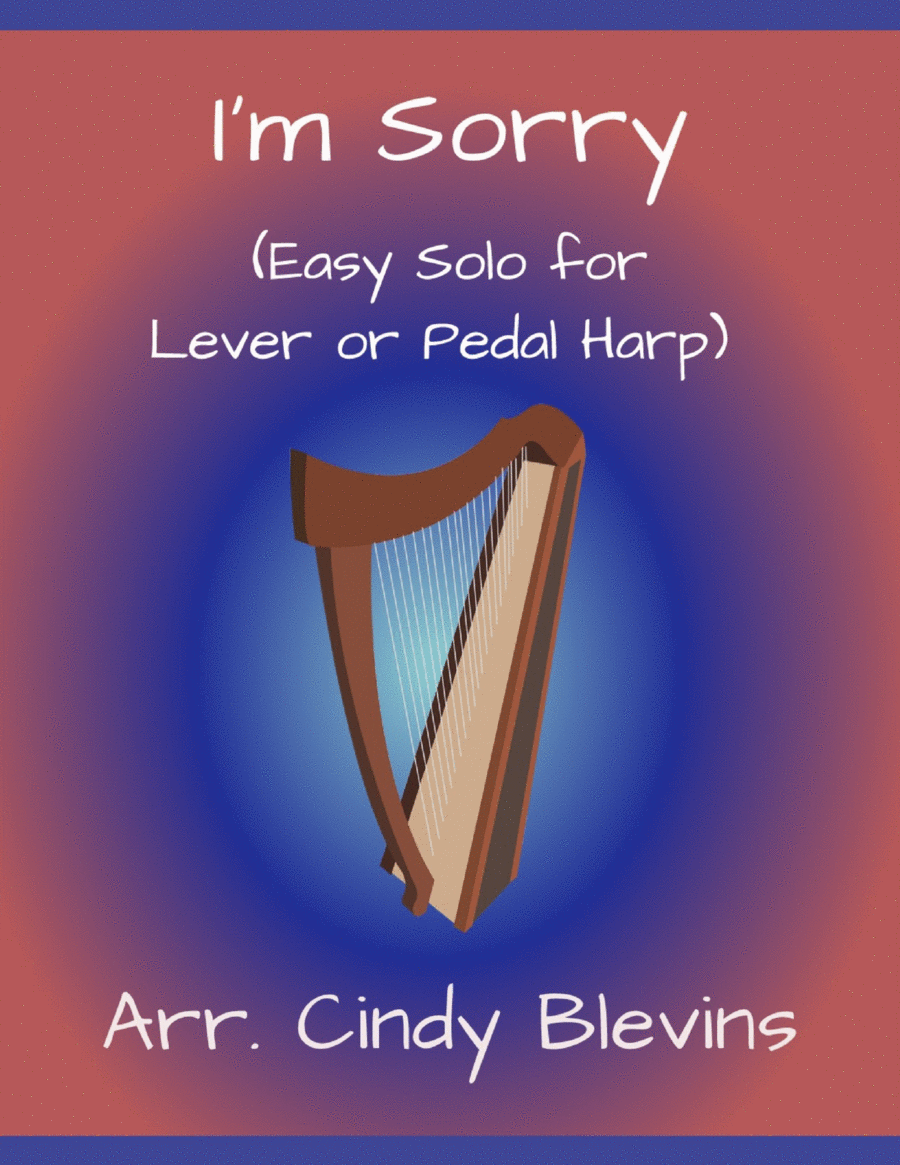 I'm Sorry Harp scores gallery preview page 1