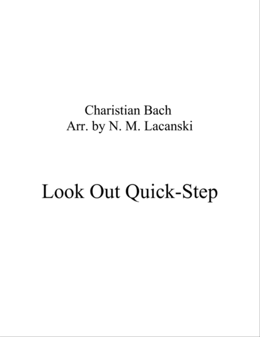 Look Out Quick-Step String Orchestra scores gallery preview page 1