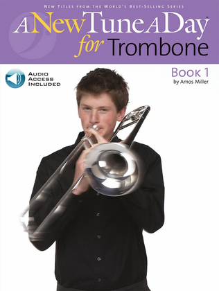 Book cover for New Tune A Day For Trombone Book 1 Bk/cd
