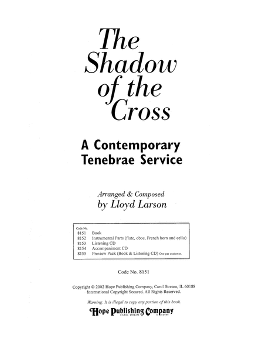 Shadow of the Cross Choir scores gallery preview page 3