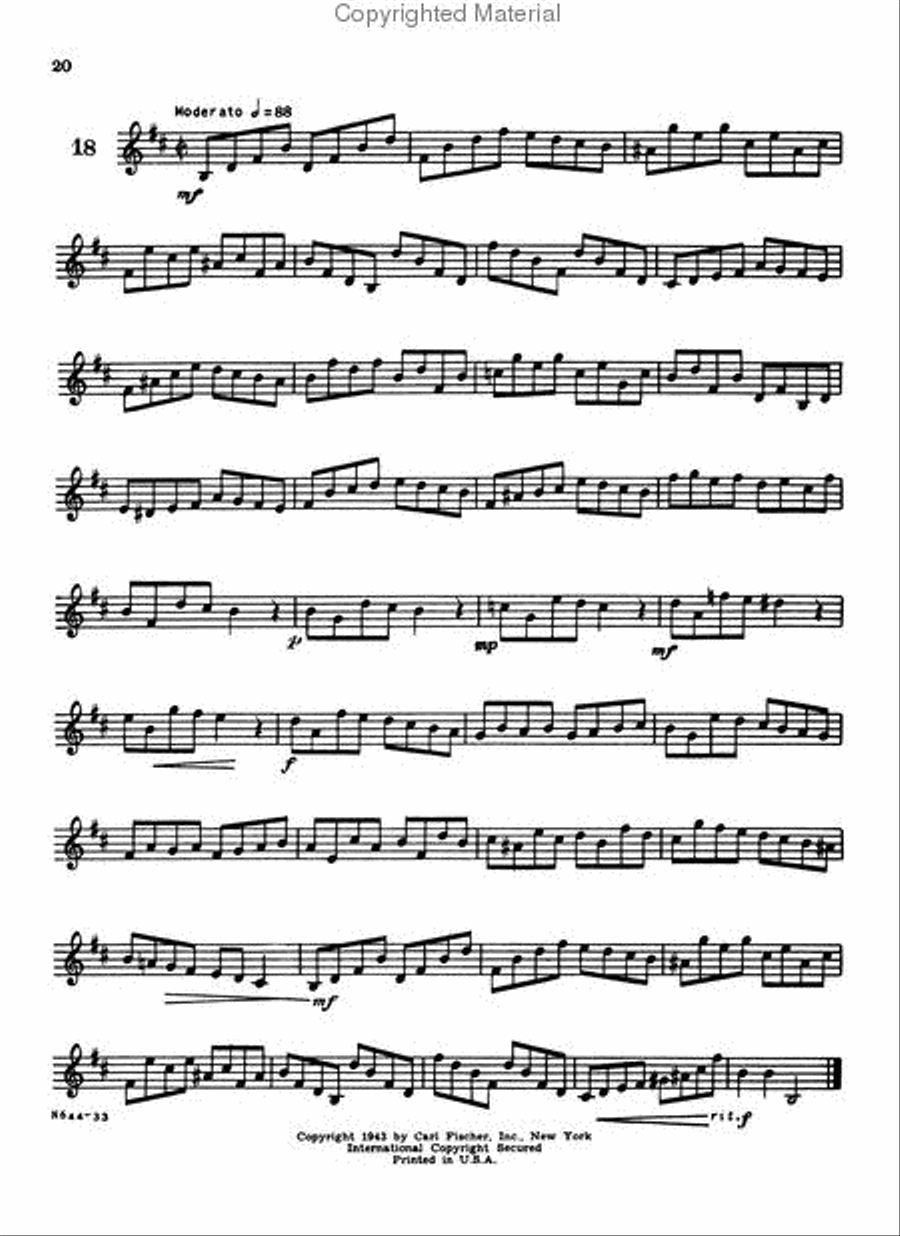 Thirty-Two Etudes Cornet scores gallery preview page 4