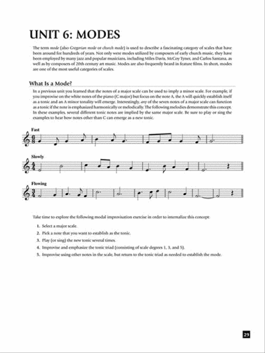 Crash Course in Scales Piano Method scores gallery preview page 6