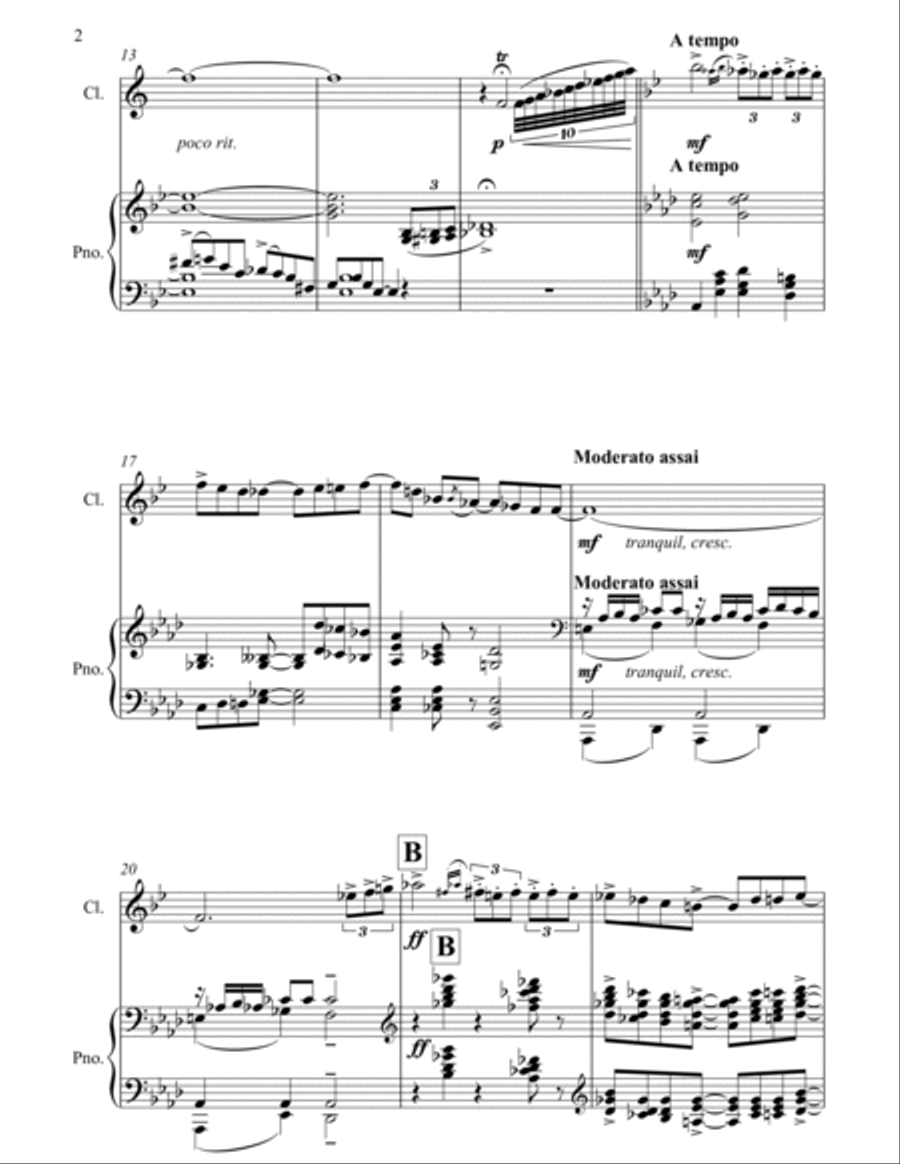 Rhapsody in Blue Rhapsody in Blue Clarinet Solo scores gallery preview page 3