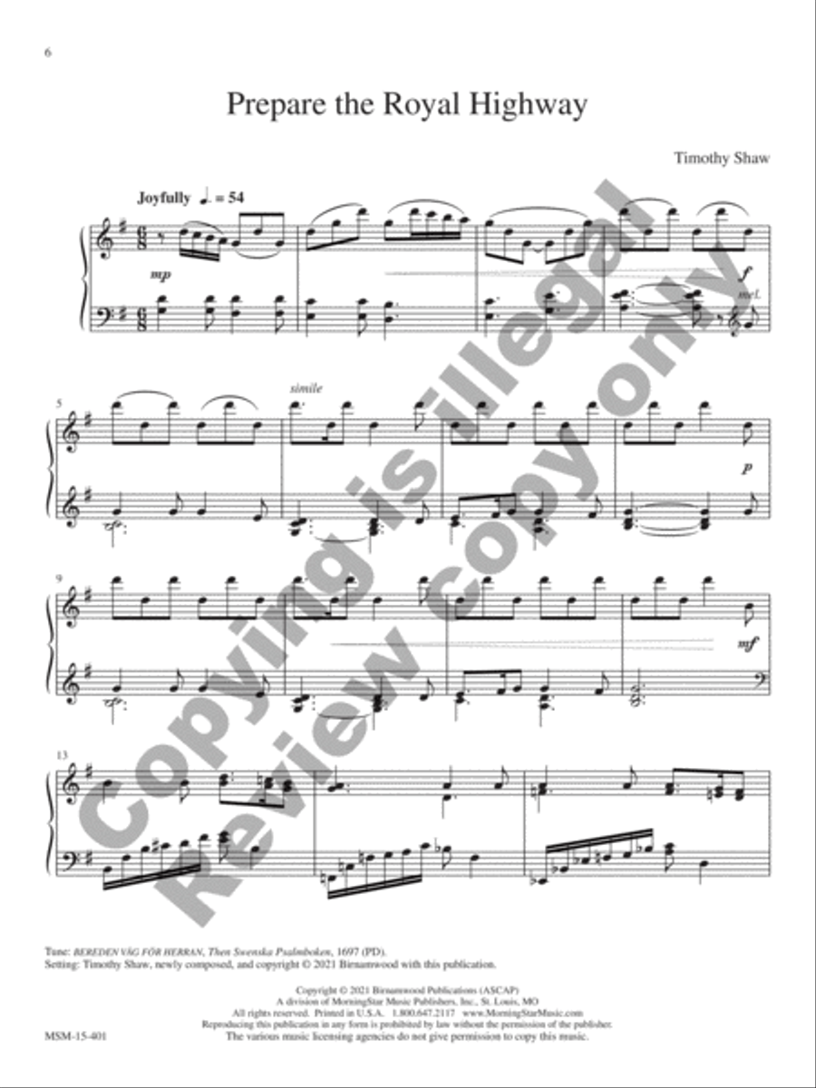 Nativity Scenes Piano Solo scores gallery preview page 5