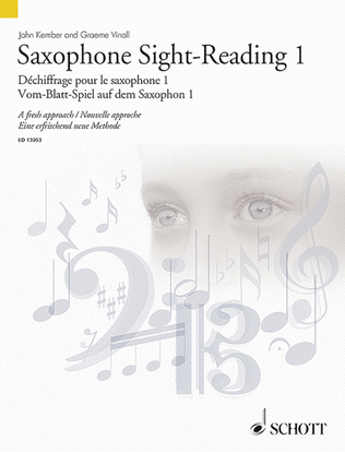 Book cover for Saxophone Sight-Reading 1