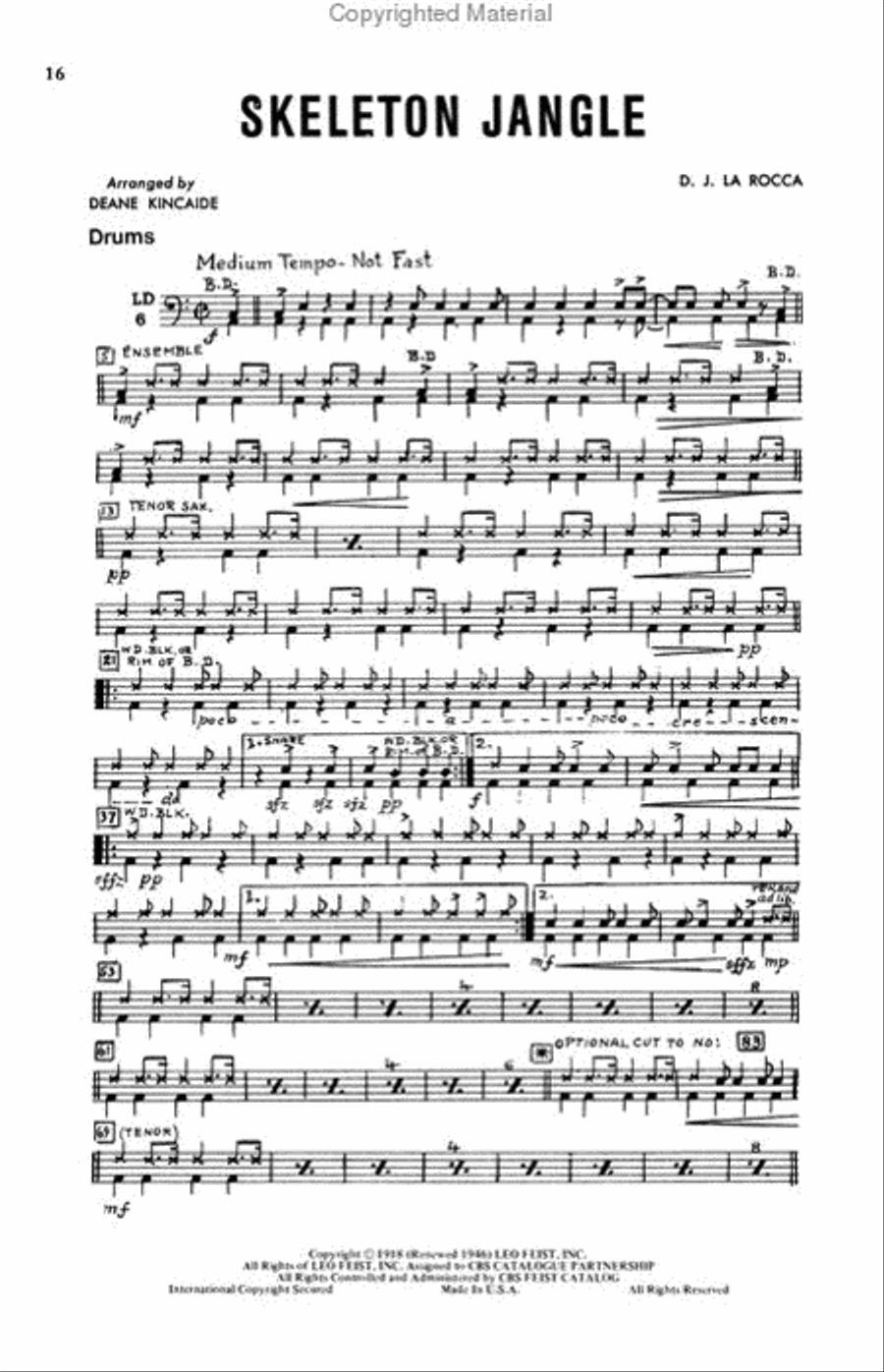 Exciting Dixieland Jazz Ensemble scores gallery preview page 4