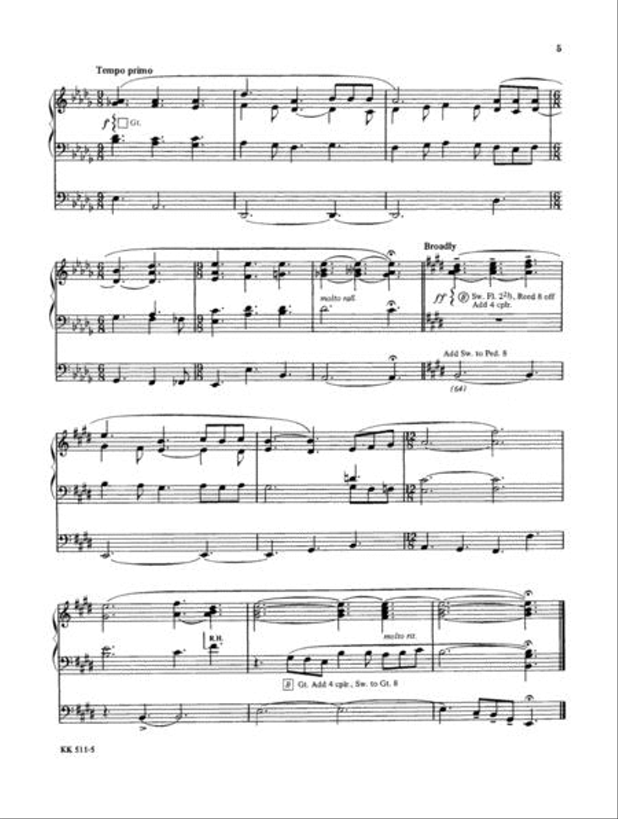 Grand Old Gospel Grand Old Gospel Organ Solo scores gallery preview page 5