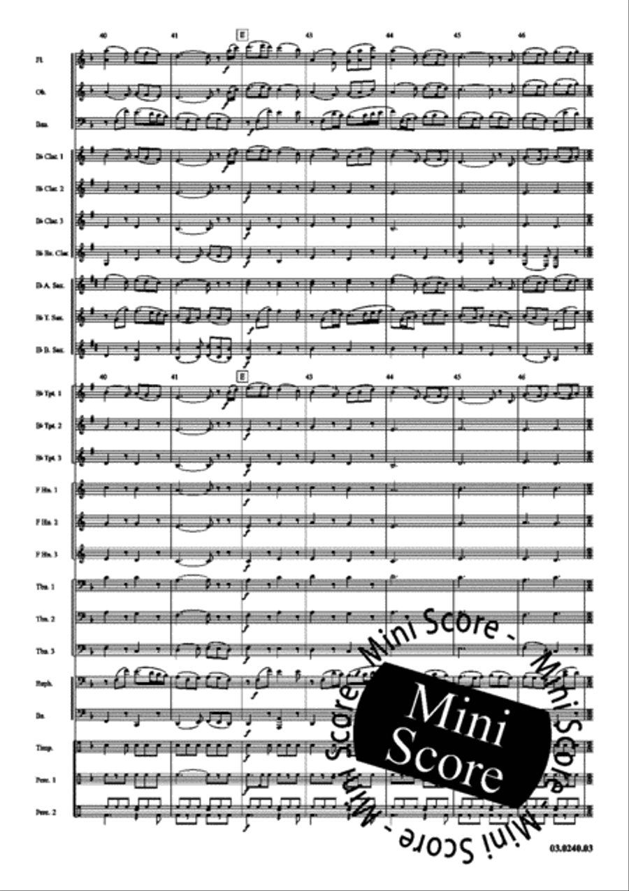 Mary Young and Fair Concert Band scores gallery preview page 12