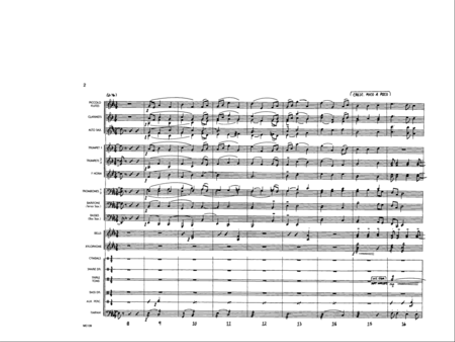 Classical Showcase Marching Band scores gallery preview page 3