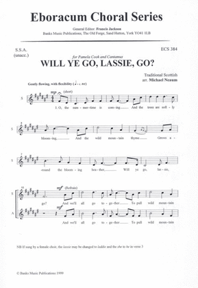 Will Ye Go, Lassie Go?
