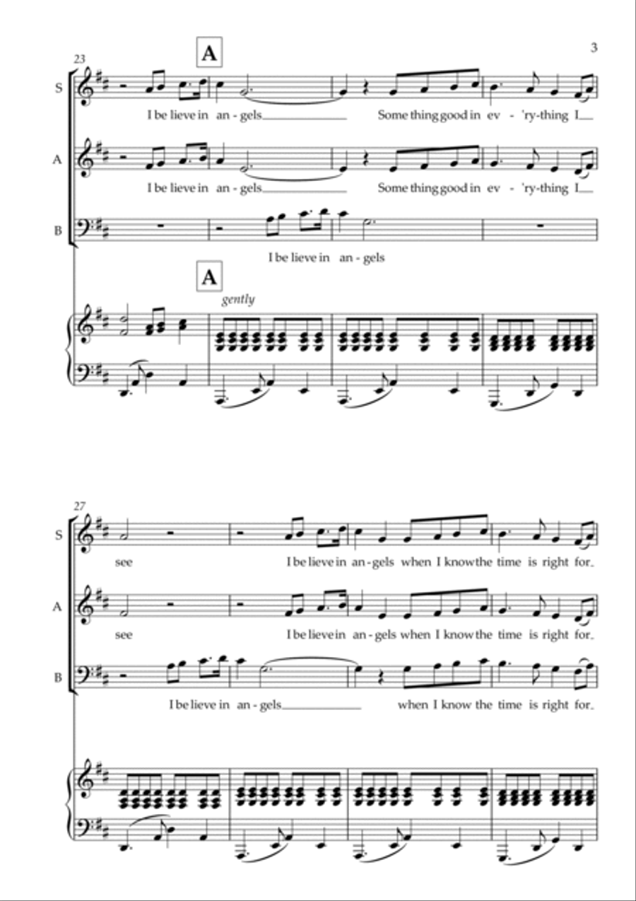 I Have A Dream 3-Part scores gallery preview page 4