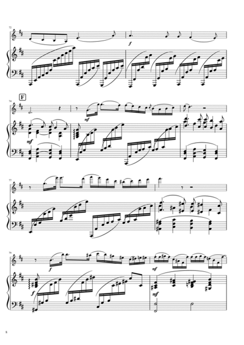 Kol Nidrei arranged for Violin and Piano
