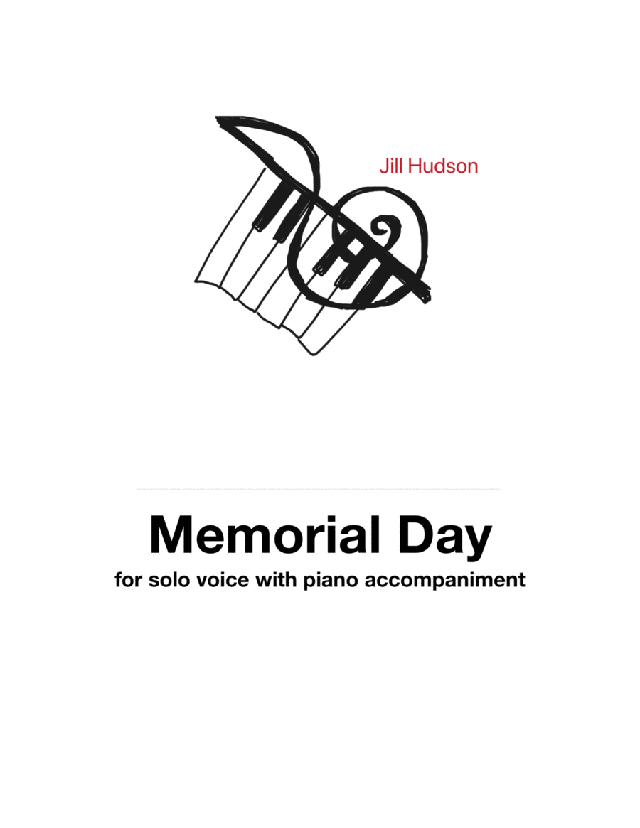 Memorial Day, for voice with piano accompaniment Voice Solo scores gallery preview page 1