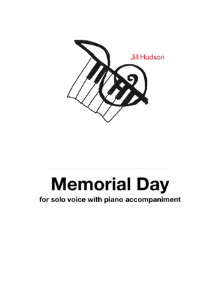 Memorial Day, for voice with piano accompaniment