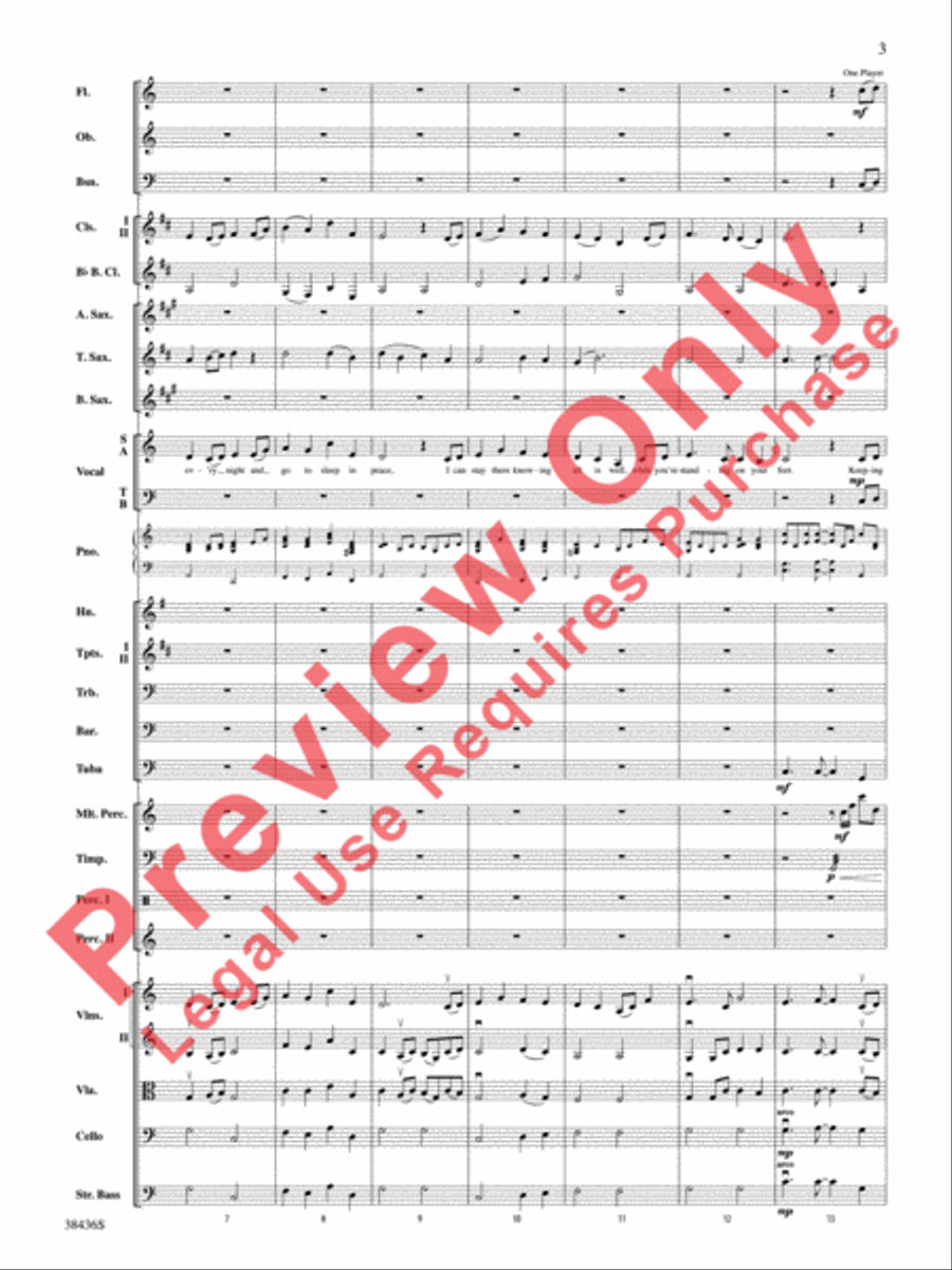 Thank You, Soldiers Full Orchestra scores gallery preview page 4