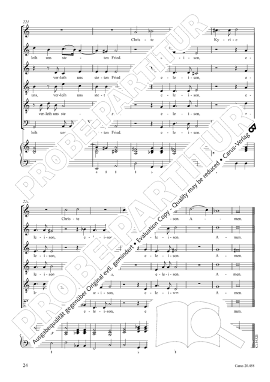 Litania Litania SATTB scores gallery preview page 25
