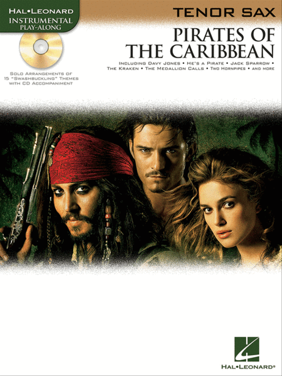 Pirates of the Caribbean Tenor Saxophone scores gallery preview page 1
