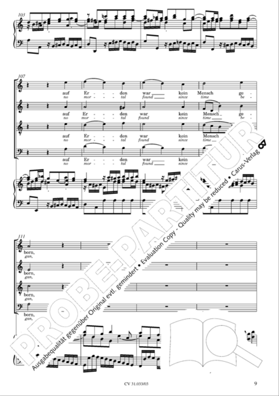 Lord Jesus Christ, in thee alone (Allein zu dir, Herr Jesu Christ) ATB scores gallery preview page 10