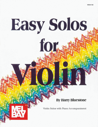 Book cover for Easy Solos For Violin