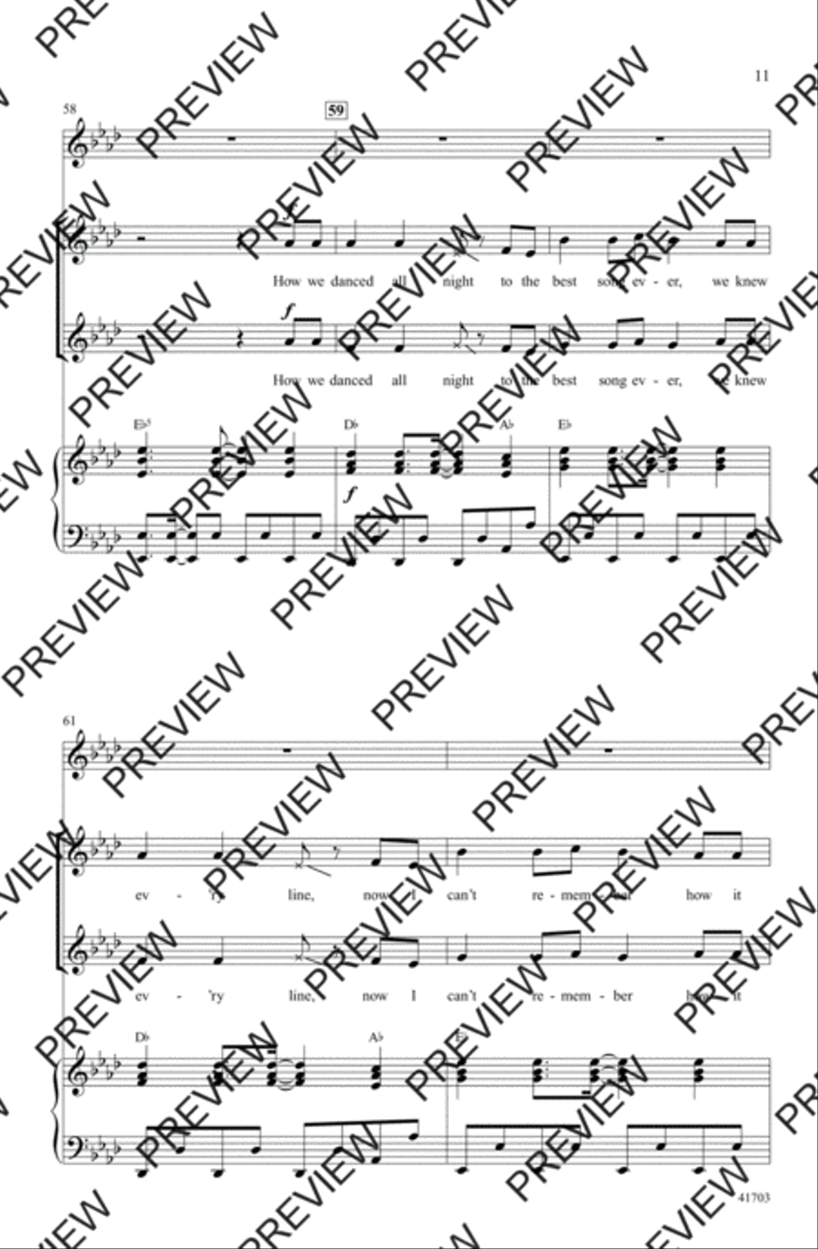 Best Song Ever Best Song Ever 2-Part scores gallery preview page 11
