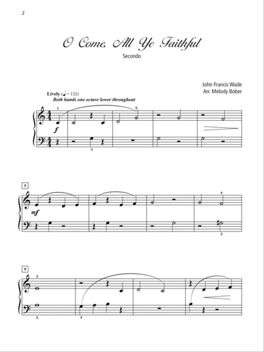 Grand Duets for Christmas 1-3 (Value Pack) Easy Piano scores gallery preview page 8