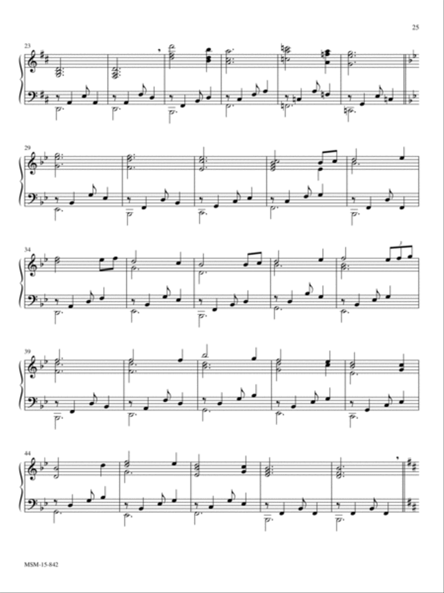 St. Columba Piano Solo scores gallery preview page 2