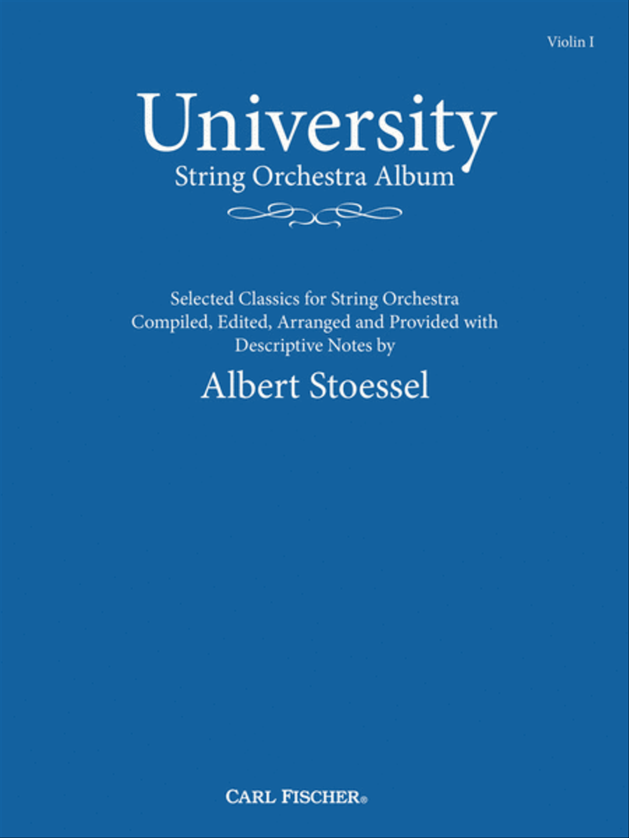 University String Orchestra Album