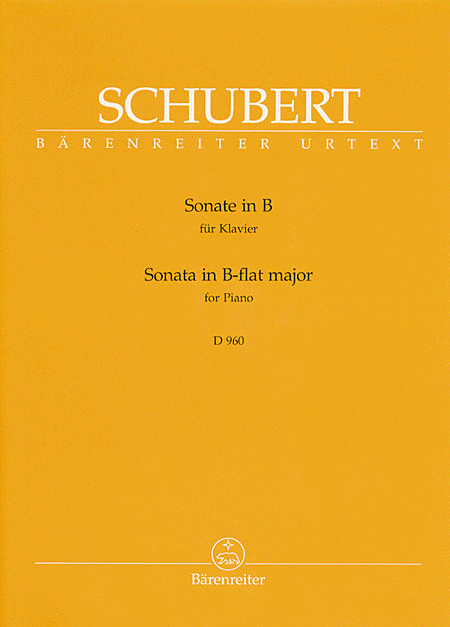 Franz Schubert: Piano Sonata In Bb Major, D 960