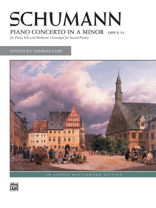 Book cover for Schumann -- Piano Concerto in A Minor, Op. 54