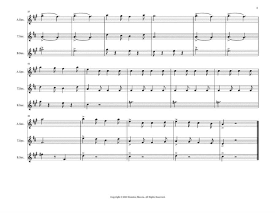 Funiculi Funicula Small Ensemble scores gallery preview page 3