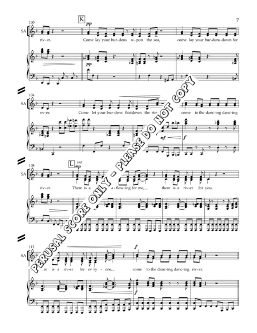 Dancing Dancing River Ssa SSA scores gallery preview page 8
